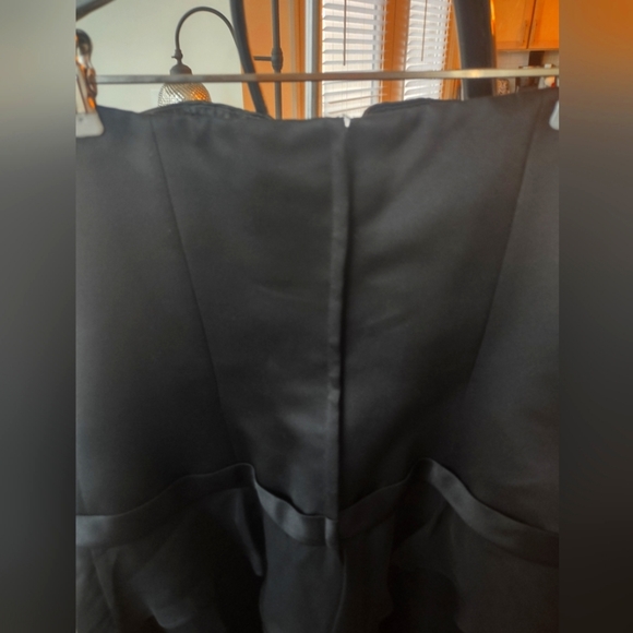 Saison Blanche Black Cocktail Dress - Size 12 - Picture 8 of 11